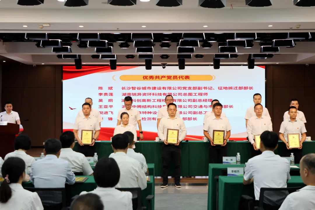喜報！中騰科技王亞平同志榮獲岳麓高新區“優秀共產黨員”稱號